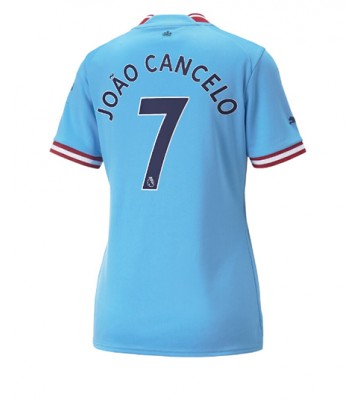 Manchester City Joao Cancelo #7 Hjemmedrakt Kvinner 2022-23 Kortermet